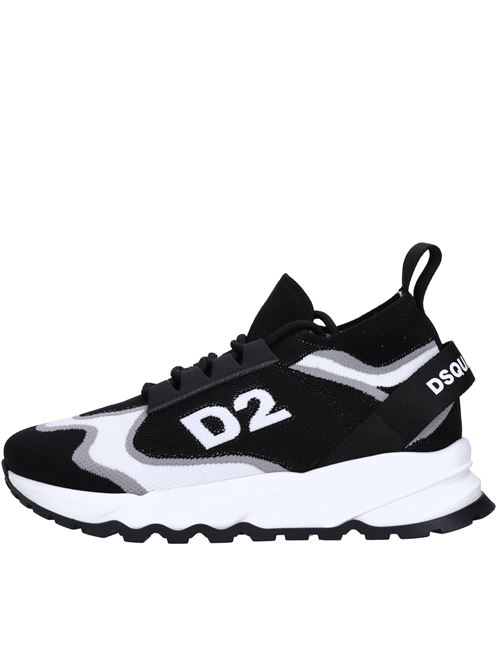 Sneakers in tessuto elasticizzato DSQUARED2 | 77735 TIOM.-SCUBANERO-BIANCO-GRIGIO